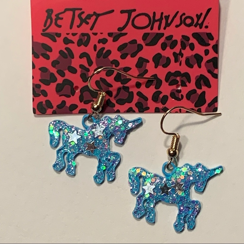 🌸 3/$30 🌸 Betsey Johnson Style - Magic Unicorn Earrings